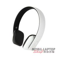 Astrum HT400 sztereó fehér bluetooth 4.0 fejhallgató APTX technologiával, beepitett mikrofonnal