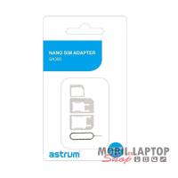 Astrum SA300 3in1 micro/nano fehér SIM adapter