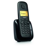 Gigaset A180 DECT hívóazonosítós fekete telefon