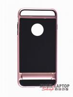 Kemény hátlap Apple iPhone 6 Plus / 6S Plus 5,5" arany-fekete clear shield series TOTUDESIGN