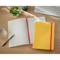 Leitz COSY Soft touch B5 meleg sárga kockás jegyzetfüzet