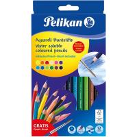 Pelikan Akvarell 12 színű színesceruza készlet