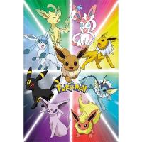 Pokémon "Eevee Evolution" 91,5x61 cm poszter