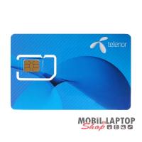 SIM kártya Telenor REGISZTRÁLATLAN 400Ft lebeszélhető