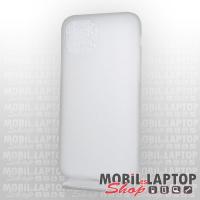 Szilikon tok Apple iPhone 11 Pro ( 5,8" ) ultravékony matt fehér