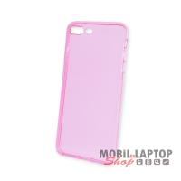 Szilikon tok Apple iPhone 7 Plus / 8 Plus 5,5" ultravékony rózsaszín