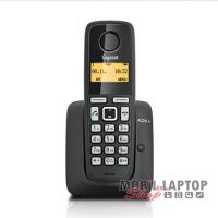Vezetékes telefon Gigaset A220A DECT hordozható fekete (üzenetrögzítővel)