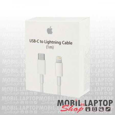 Adatkábel Apple USB Type-C / 8pin lightning fehér (MK0X2FE/A / MK0X2ZM/A / MQGJ2ZM/A)