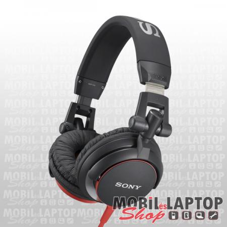 Sony MDR-V55/RC1 piros-fekete sztereó fejhallgató