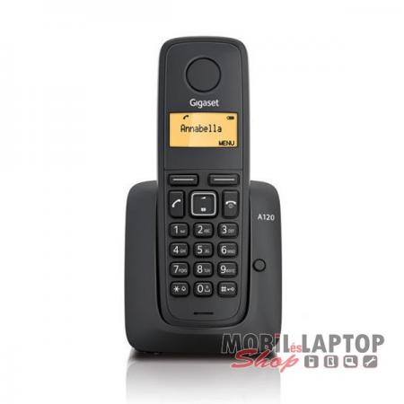 Vezetékes telefon Siemens Gigaset A120 hordozható fekete