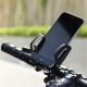 Hoco HOC0286 CA14 Bicycle Holder - fekete/szürke kerékpárra szerelhető telefontartó