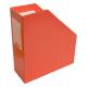 IRISOffice merevfalú 9cm karton piros iratpapucs