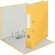 Leitz COSY Soft touch karton 180° keskeny meleg sárga iratrendező